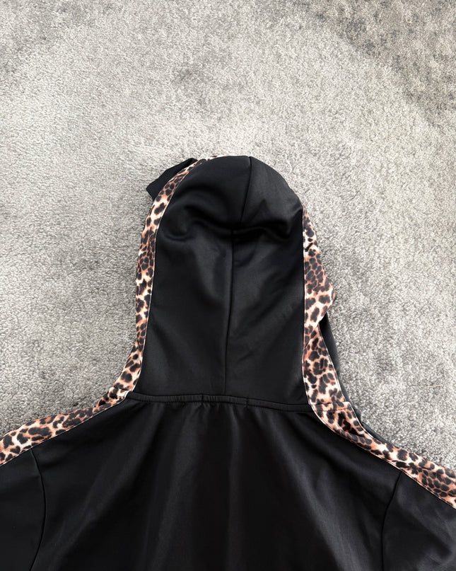 XFRM "LEOPARD LINE" ZIP HOODIE (M)