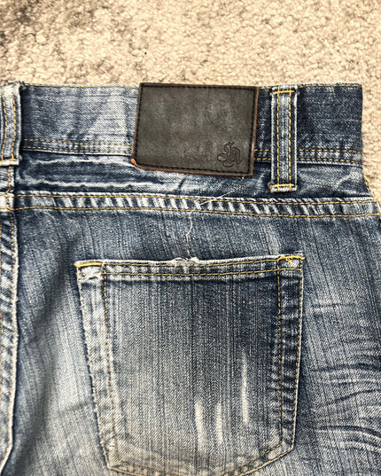 LA GATE "WAVEBURN MEMORY" DENIM