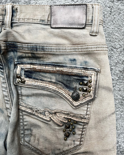 PASTA DENIM "BLEACH-SCAR" DENIM