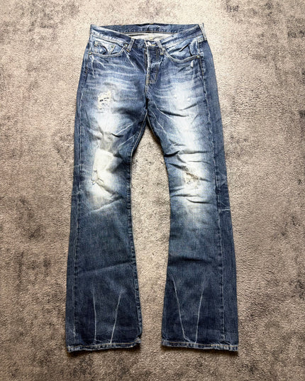 PINEAPPLE JUICE "FADED HEAT" DENIM