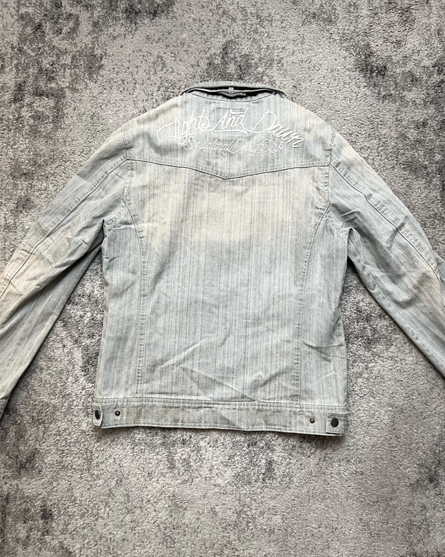 INTHEATTIC "LIGHTS &amp; DAWN" DENIM JACKET
