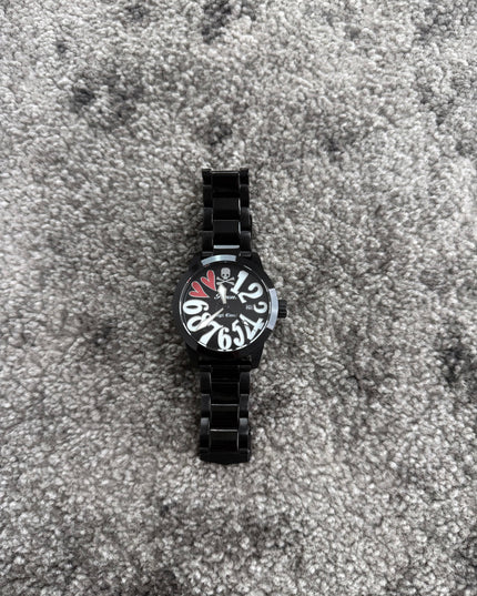 ANGEL CLOVER X ROEN "SKULL HEARTS DISTORTION" WATCH