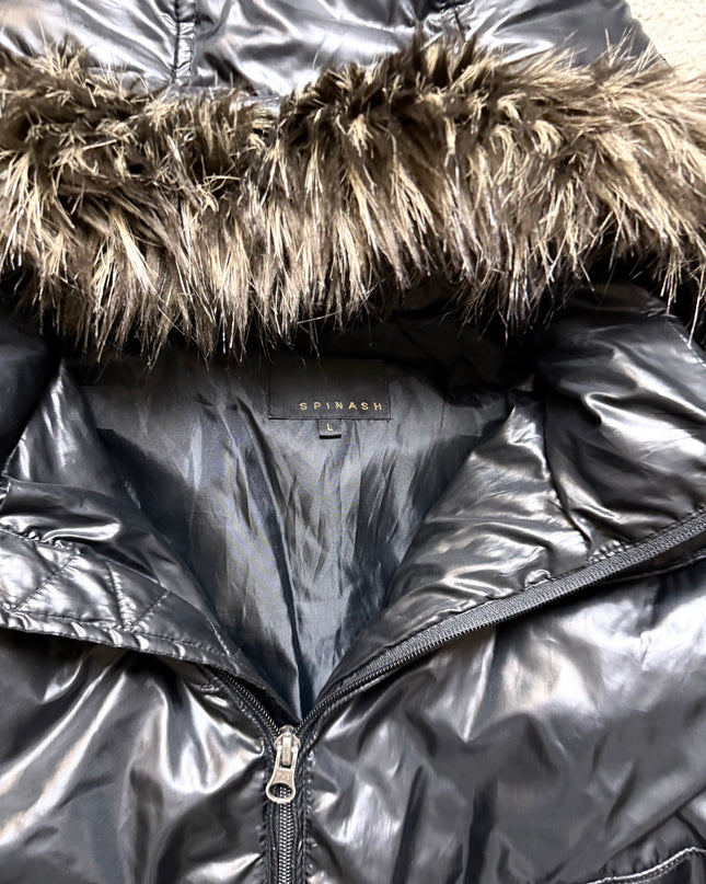 SPINASH "MIDNIGHT GLOSS" PUFFER