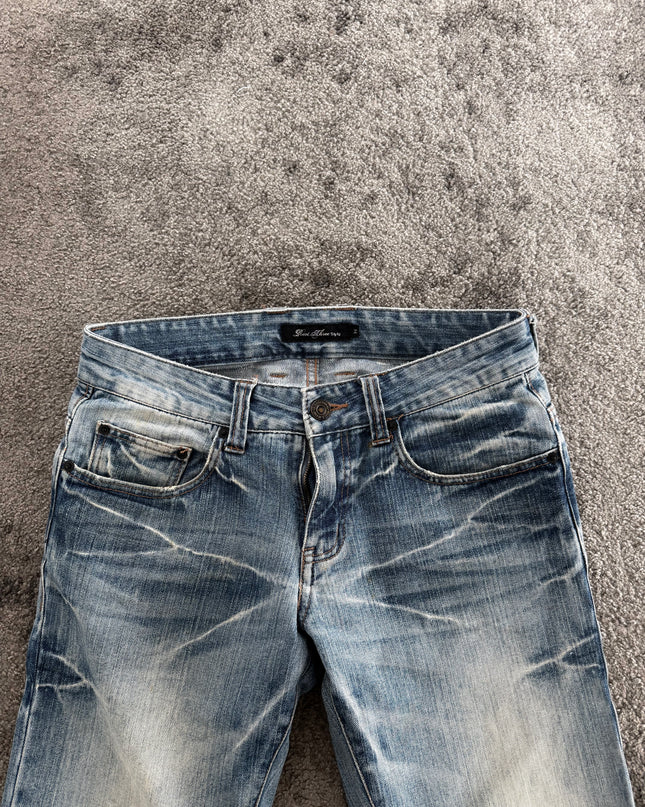 ROOT THREE "BLEACHED MIRAGE" DENIM (S-M)