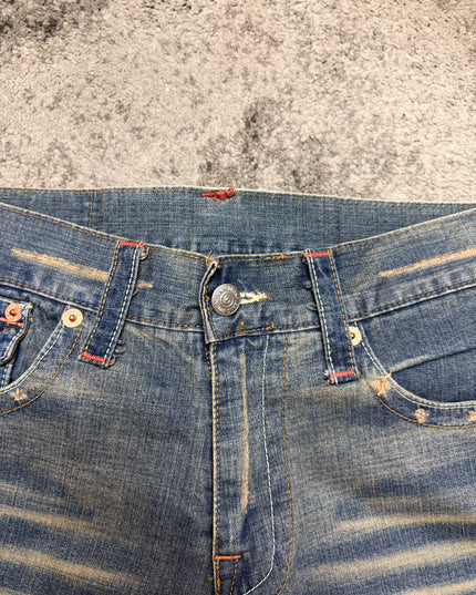 TRUE RELIGION "BROKEN HALO" DENIM