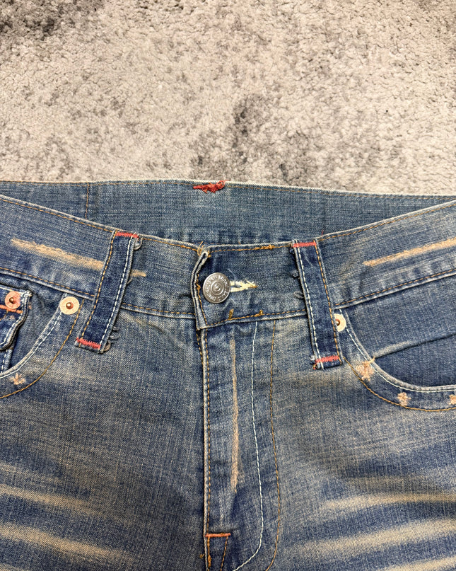 TRUE RELIGION "BROKEN HALO" DENIM