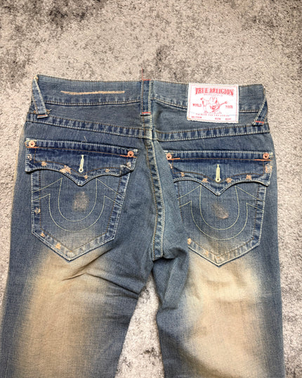 TRUE RELIGION "BROKEN HALO" DENIM