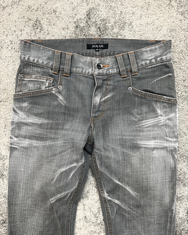 MICHEL KLEIN "GHOST STATIC" DENIM