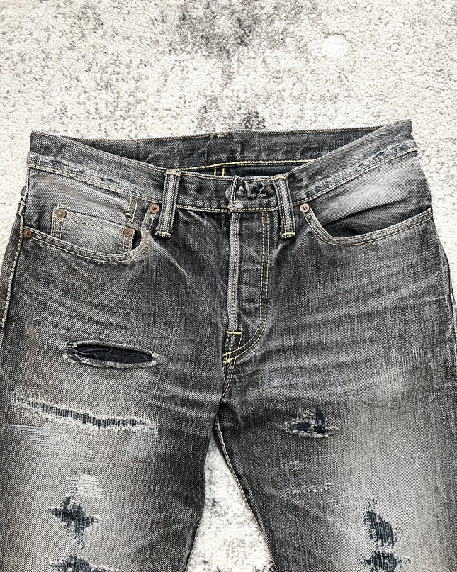 TASUKI JEANS "KOJIMA SCARS" DENIM