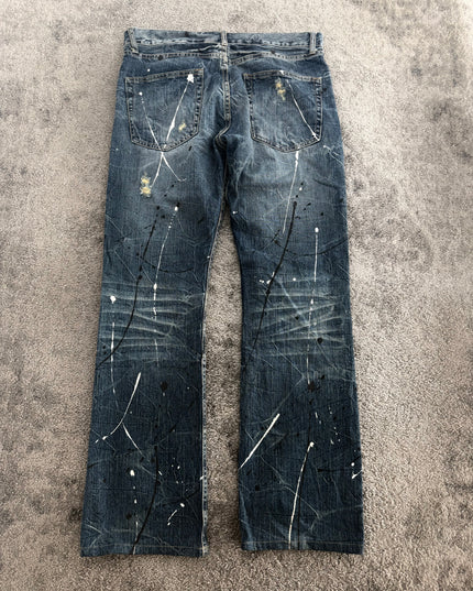 HEISEI "PAINT SPLATTER" DENIM (M)