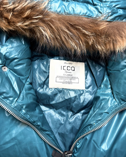 IKKA "TEAL AURORA" PUFFER