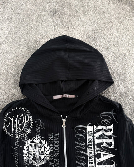 EUROYAL "BREAKING HOPE" ZIP HOODIE (M)