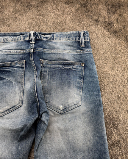 COOK JEANS "BLEACHED HORIZON" DENIM