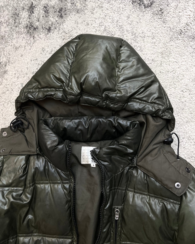 TAKEO KIKUCHI "OLIVE SHADOW" PUFFER
