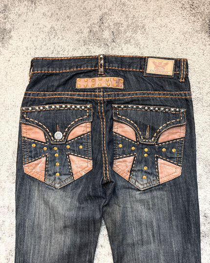 VICTORIOUS "RUST WESTERN" DENIM