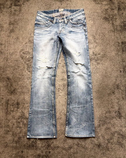 PINBALL "BLEACHED ECHO" DENIM