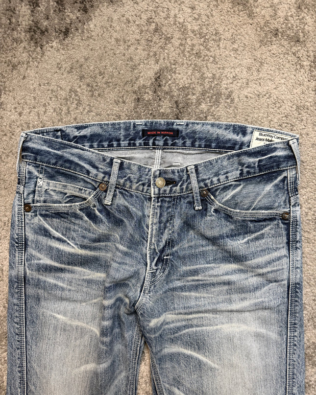BLUE WAY "NEO ARCHIVE INDIGO" DENIM