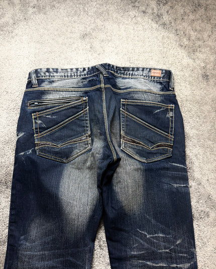 NICOLE CLUB "SILENT FRACTURE" DENIM