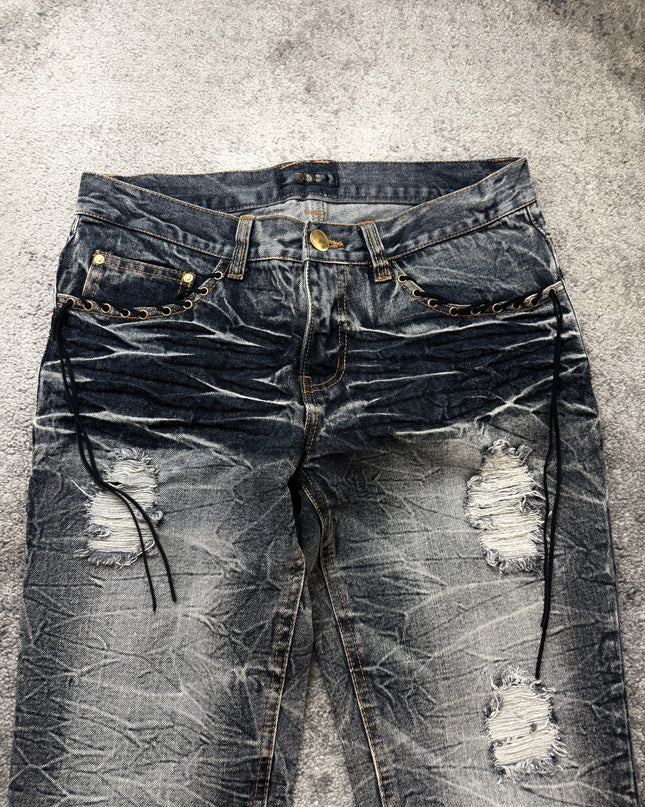 BLACK BACCARA "MIDNIGHT STATIC" DENIM