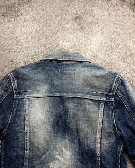 FUGA "HEAVY WASHED INDIGO" DENIM (S)