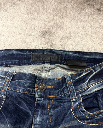 RED PEPPER X ED HARDY "REBEL FLAME" DENIM