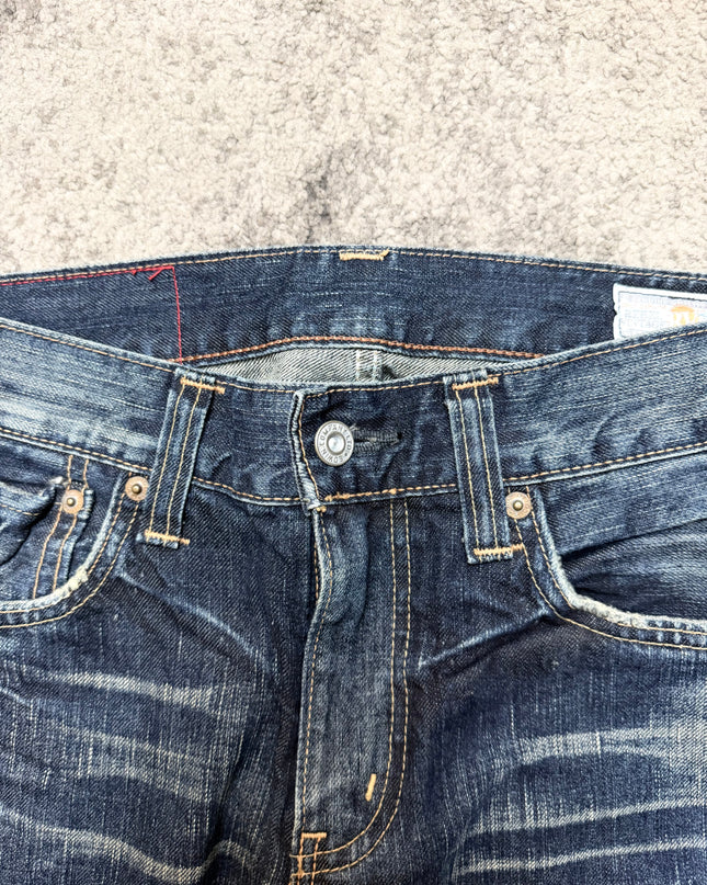 REBEL VINTAGE "BROKEN FADE" DENIM