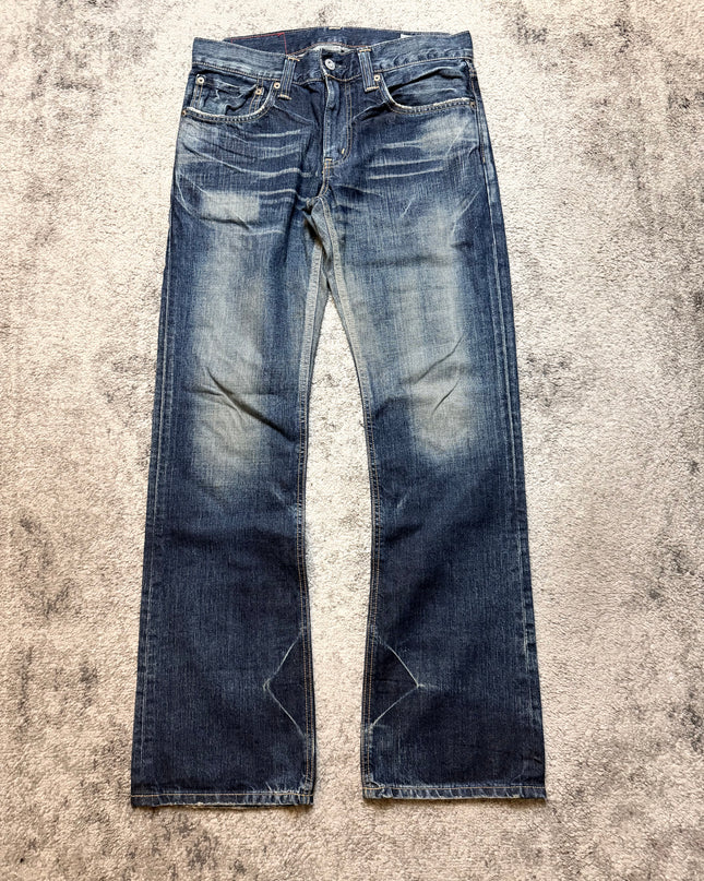 REBEL VINTAGE "BROKEN FADE" DENIM