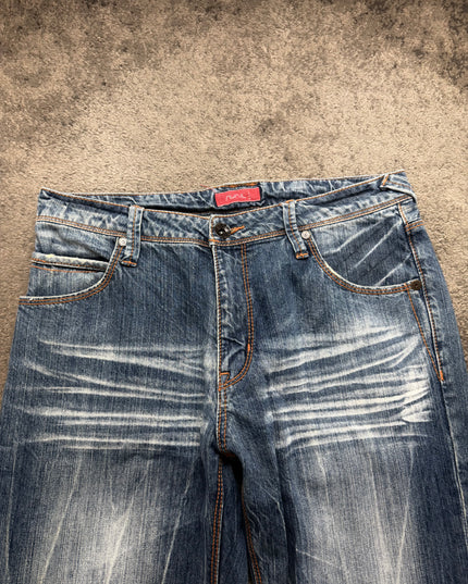 AVAIL "SILVER FADE LINES" DENIM