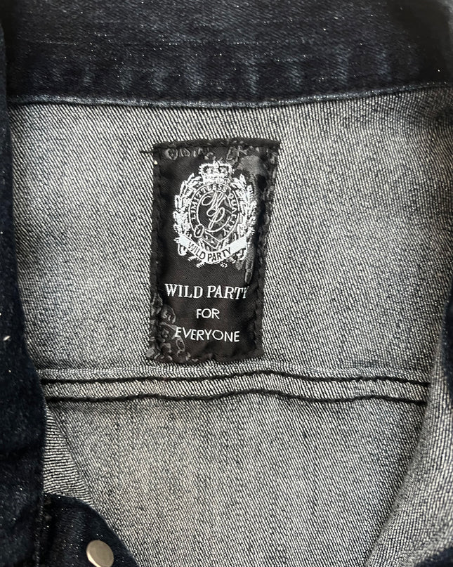 WILD PARTY "MIDNIGHT PULSE" DENIM JACKET