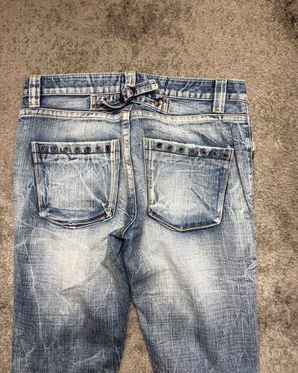 PINBALL "BLEACHED ECHO" DENIM