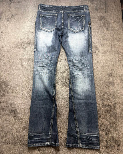 MICHEL KLEIN "FRACTURED SILENCE" DENIM