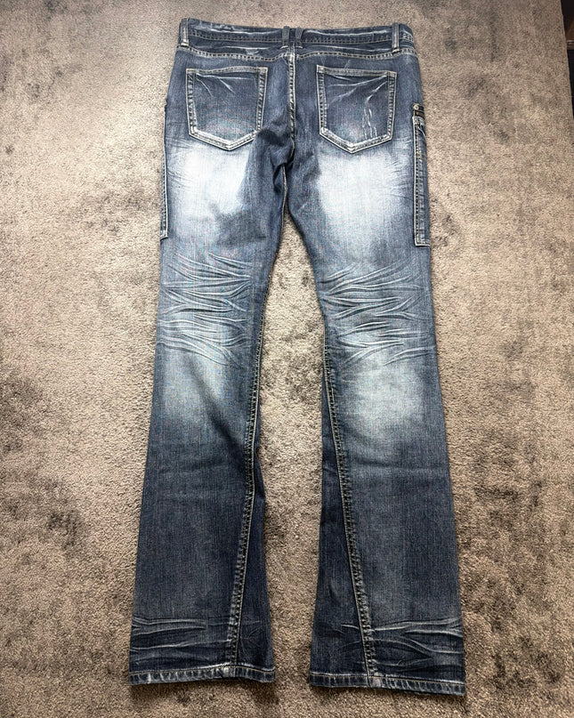 MICHEL KLEIN "FRACTURED SILENCE" DENIM