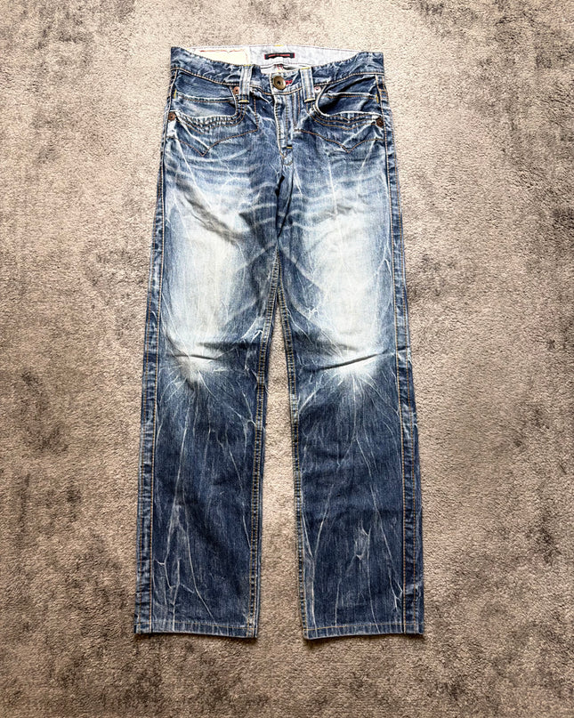 BLUE WAY "AFTERIMAGE FADE" DENIM
