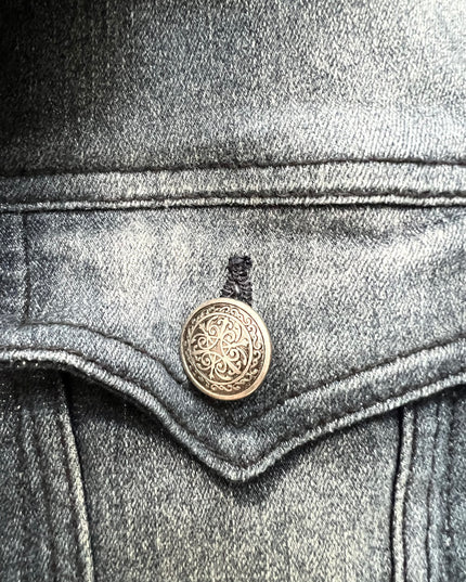 WILD PARTY "MIDNIGHT PULSE" DENIM JACKET