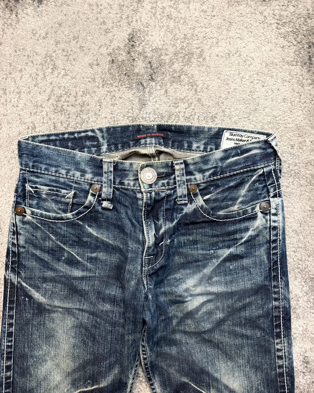 BLUE WAY "SILENT INDIGO" DENIM