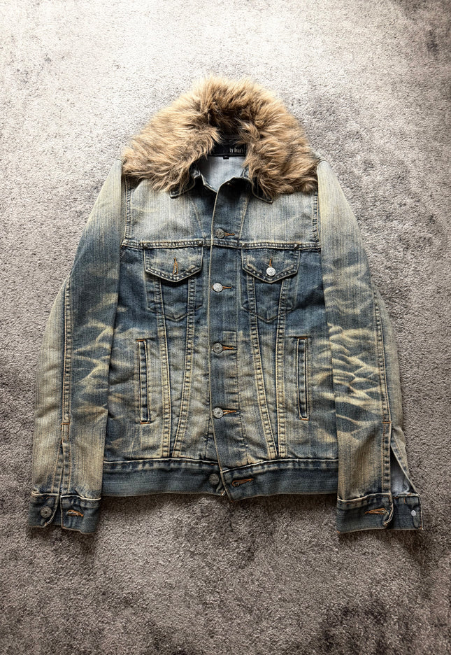 BY BEANS "FADED NORTHERN GHOST" DENIM JACKET
