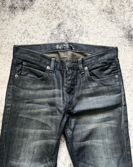 BACKNUMBER WAX DENIM SMALL