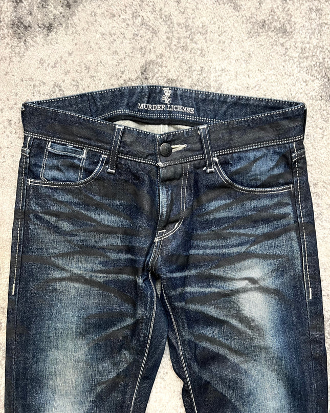 MURDER LICENSE "SHADOW TRIGGER" DENIM