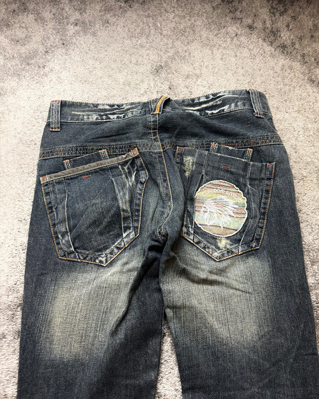 ROOT THREE "TRIBAL FLARE" DENIM