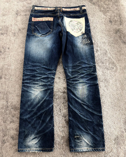 2462 "SCAR STITCH" DENIM (M-L)