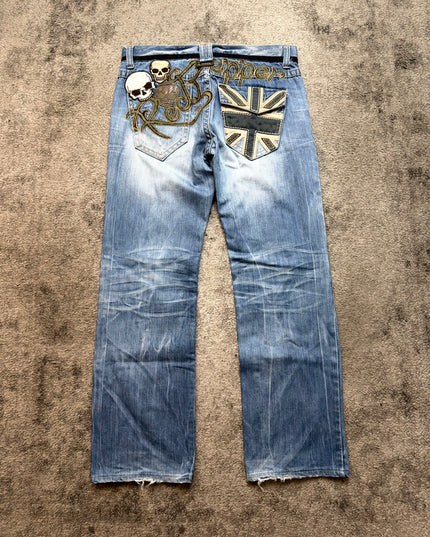 RED PEPPER "UNION JACK" DENIM