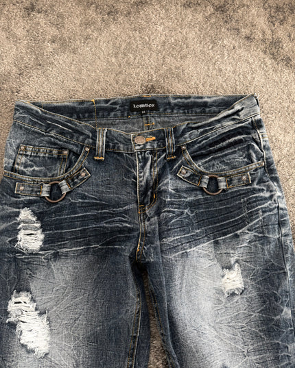 LOWBOX "DISTRESS LOOP" DENIM