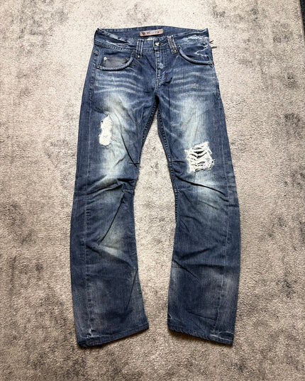 COOK JEANS "TORN ROUTINE" DENIM