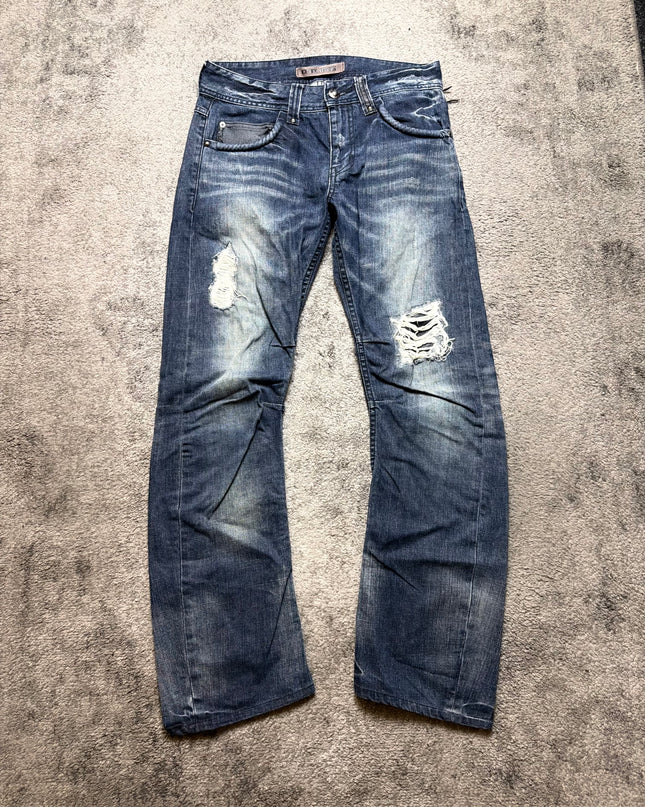 COOK JEANS "TORN ROUTINE" DENIM