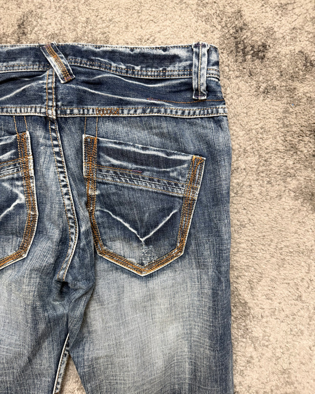 TAKEO KIKUCHI "RUST INDIGO" DENIM