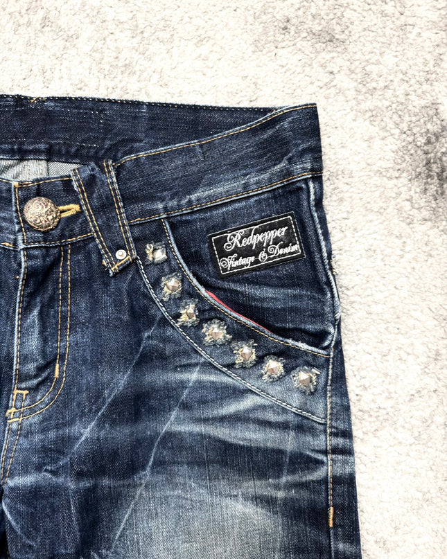 RED PEPPER "REBEL STITCH" DENIM