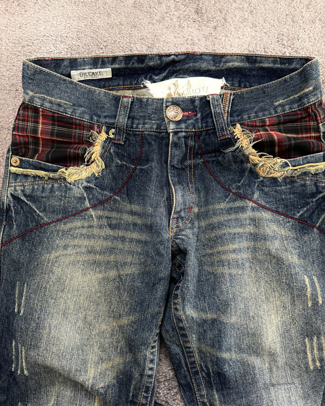 OIL CAKE "REBEL STITCH" DENIM (S-M)