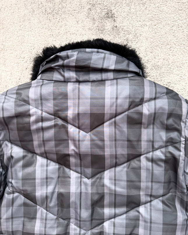 TAKEO KIKUCHI "NOIR GRID" PUFFER