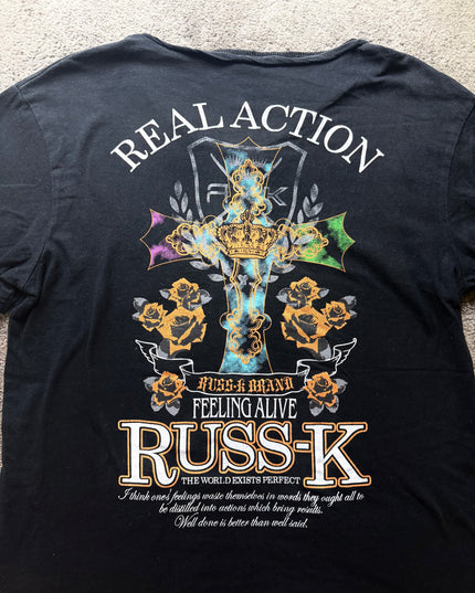 RUSS K "PERFECT WORLD" TEE (M)