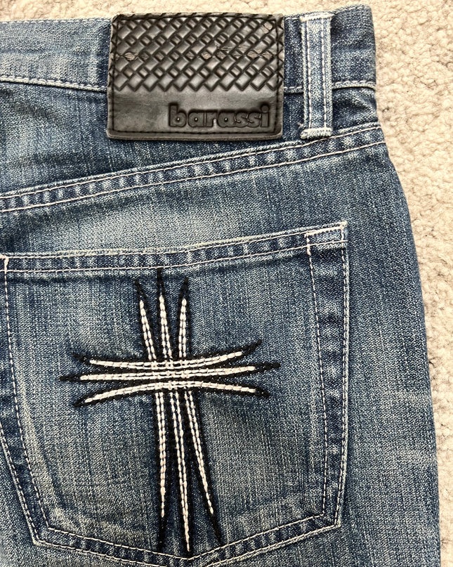 BARASSI "BLACK DUST" DENIM